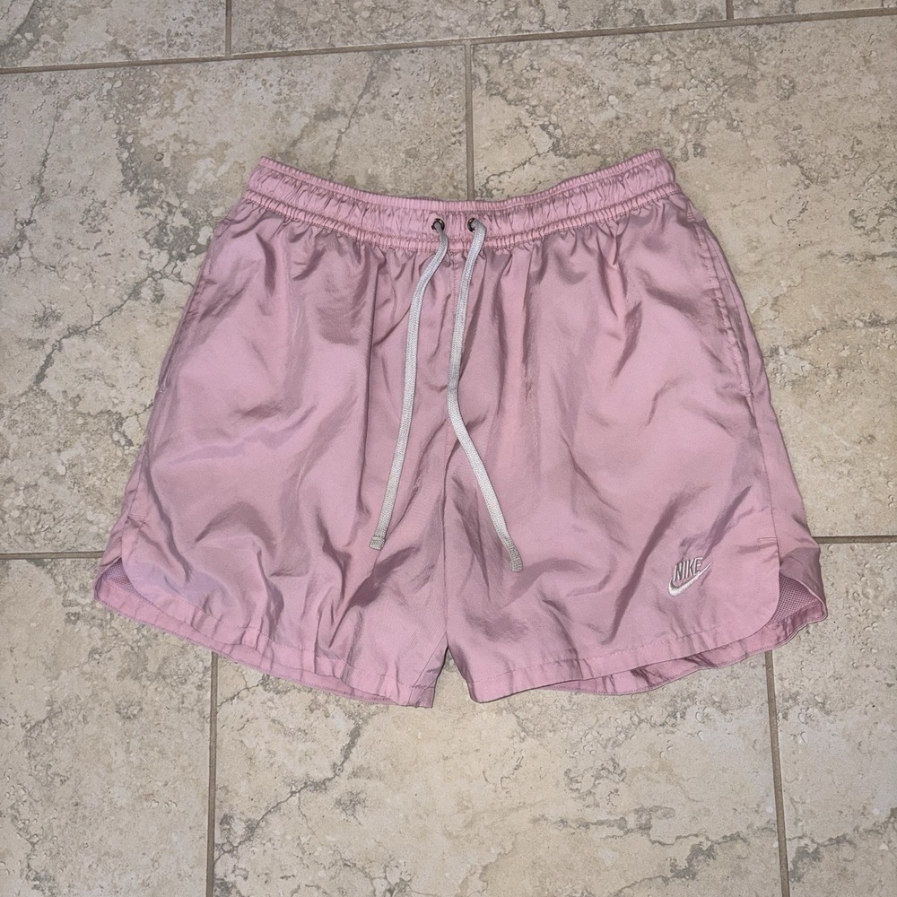Nike Woven Lined Flow Shorts Mens L Pink Sportswear 6" Inseam DM6829-690